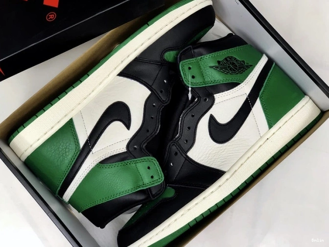 Bmlin shoes NRG Pine Green OG High 555088-302 Sail-Black Jordan 1 Air 0817